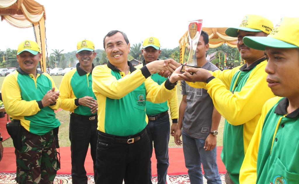 Bupati Resmikan Pencanangan BBGRM Siak 2014