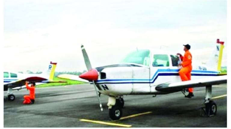 25 Orang Mahasiswa STPI Belajar Terbang di Bandara Japura