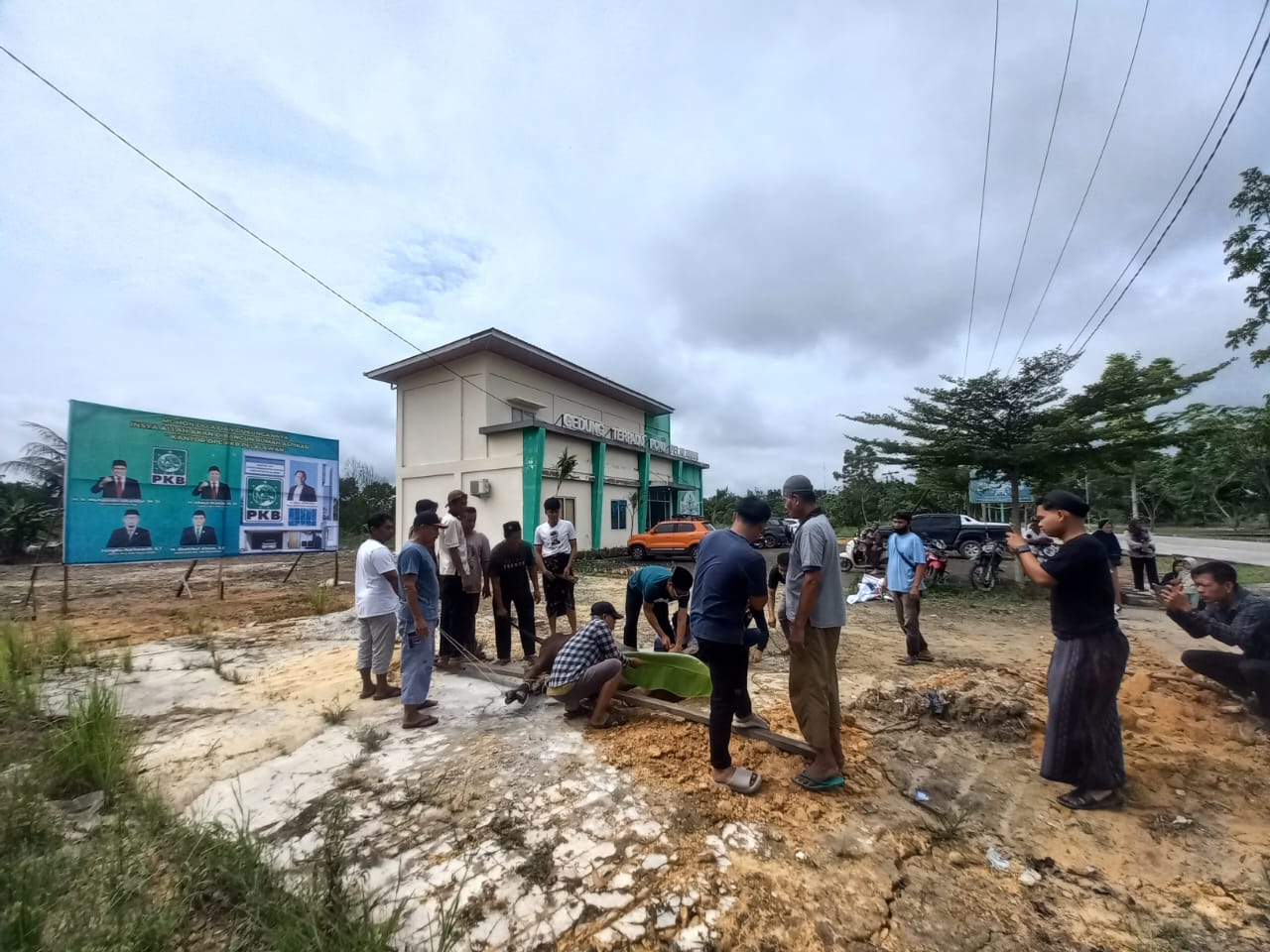 DPC PKB Pelalawan Gelar Qurban di Lahan Rumah Aspirasi, Wujud Kepedulian dan Semangat Pengorbanan