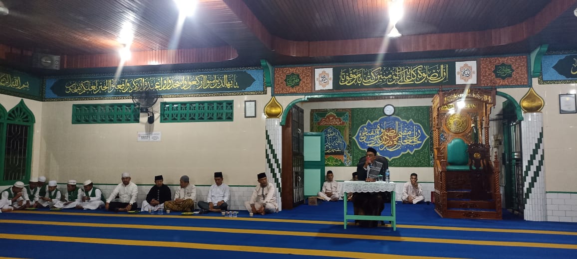 Pengurus Masjid AL-IHSAN Teluk Belitung Datangkan Penceramah Dari Ibu Kota Bengkalis