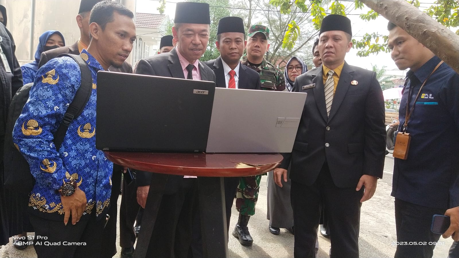 Bupati Dan Wabup Rohil Tinjau Lokasi Zero Point Smart City Bagansiapiapi