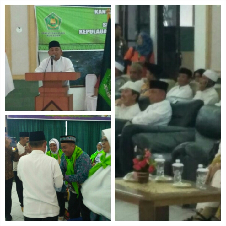 Bupati Harris Lepas Keberangkatan Jemaah,1 Jemaah ditunda karena sakit