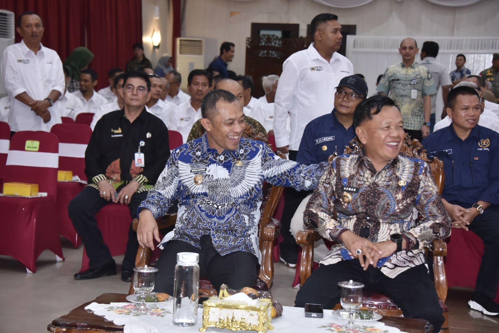 Hadiri Pelantikan Pengurus PWI Provinsi Riau, Bagus Santoso Ucap Selamat dan Taniah