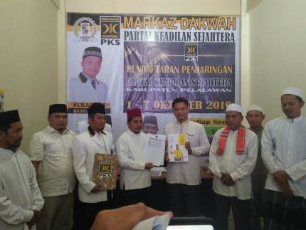 H Nasaruddin SH MH Mendaftar ke PKS  