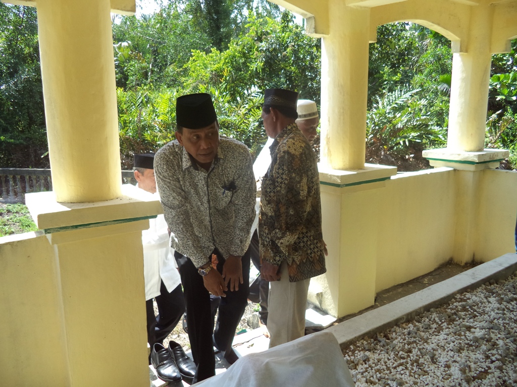 Balik Kampung, H Suyatno Halal bi Halal di Kecamatan Bukit Batu