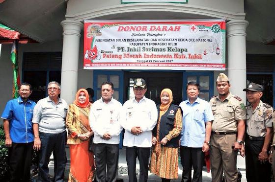 Inhil Defisit Dua Ribu Kantong Darah, Zulaikha Wardan Apresiasi PT ISK