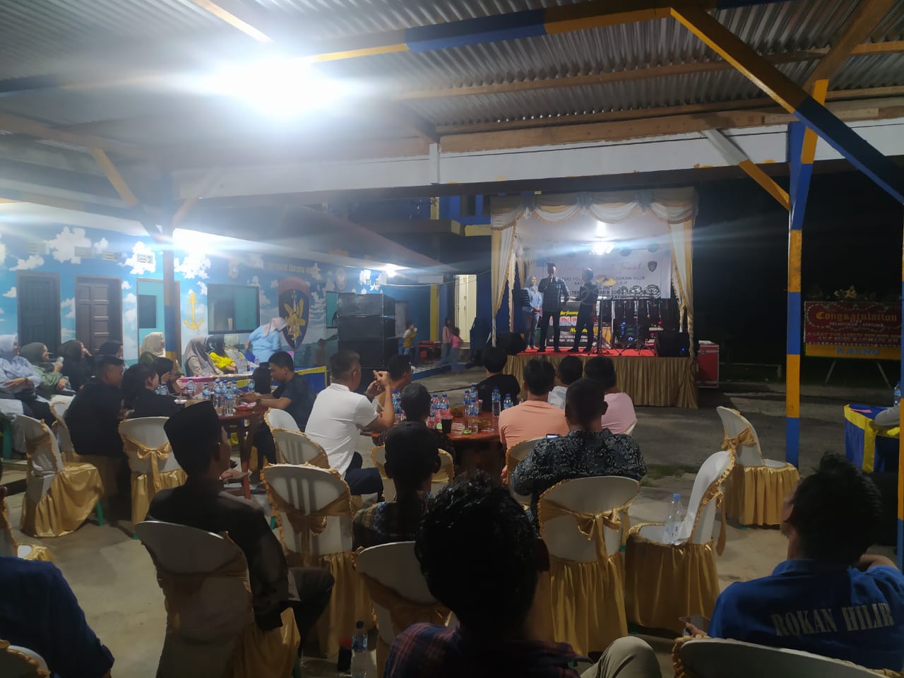 Ramah Tamah, Kasatpol Airud Polres Rohil Minta Dukungan Semua Pihak