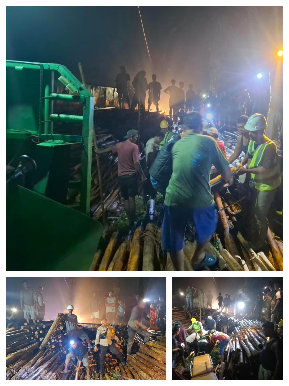 Kecelakaan Kerja Maut di Pangkalan Lesung, Mekanik Tewas Tertimpa Truk Kayu Akasia PT Arara Abadi