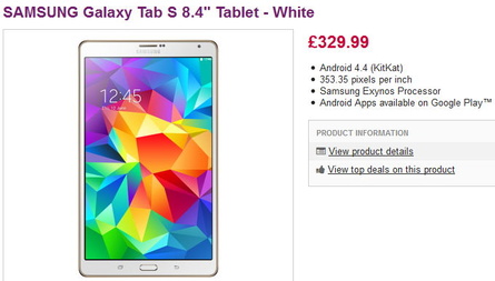 Harga Samsung Galaxy Tab S Mulai Rp 6,6 Jutaan