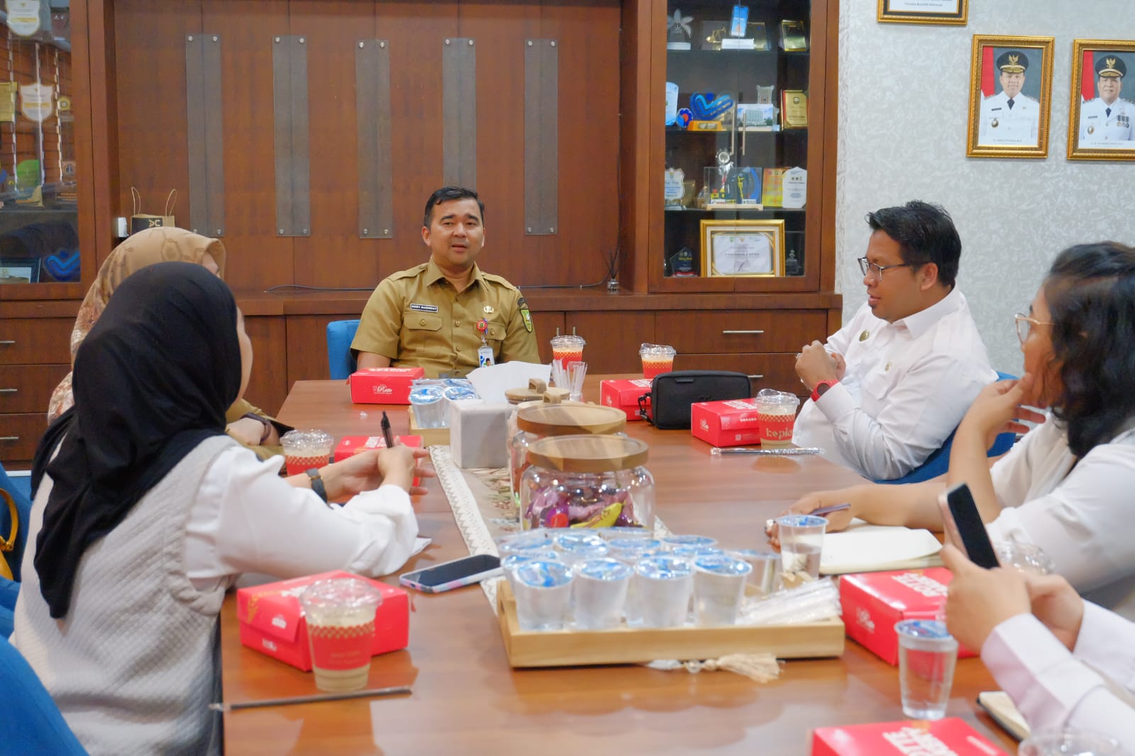 Mengawasi, Mengontrol dan Melindungi Pekerja Migran Indonesia, Disnakertrans Riau Rakor Bersama BP3MI Riau