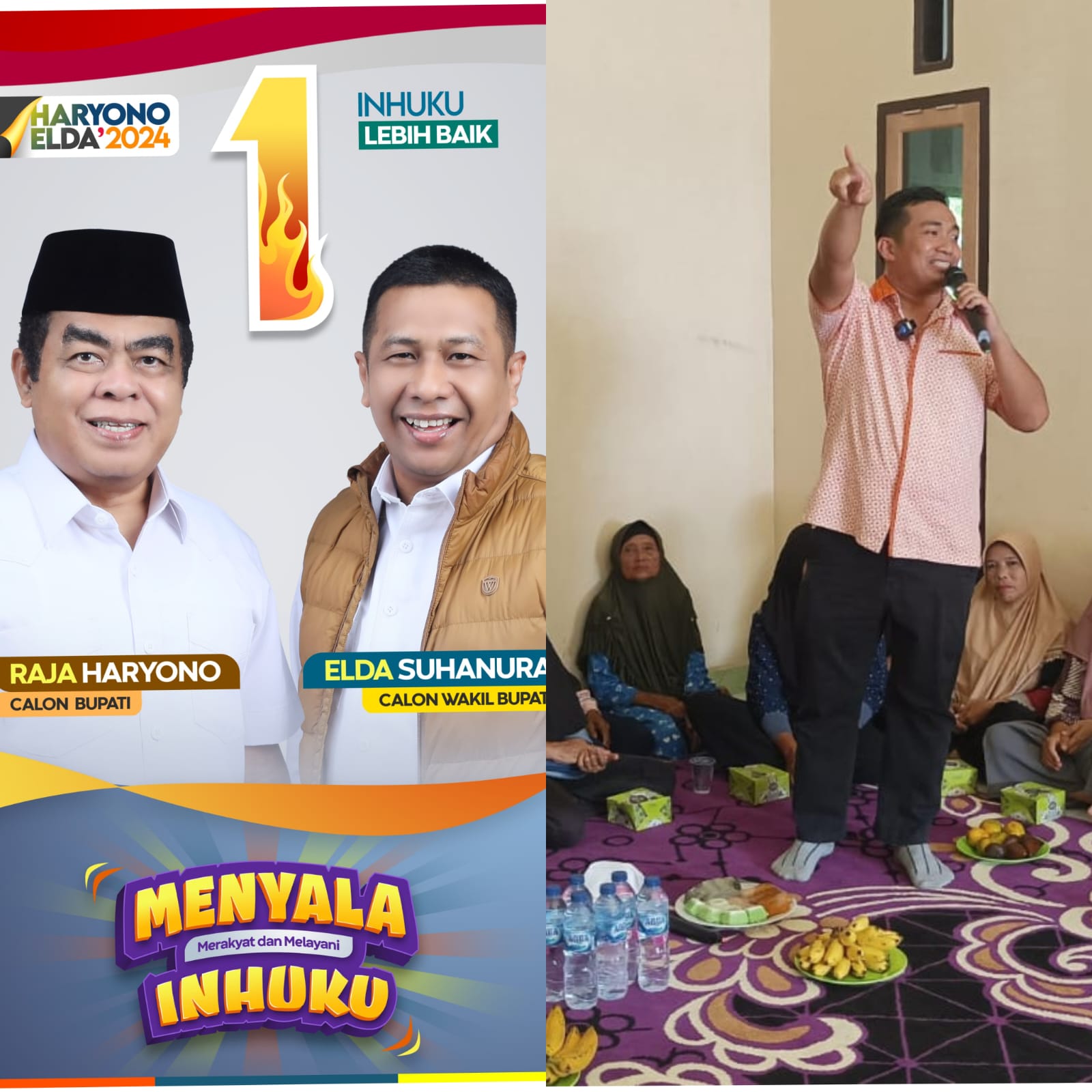 Paslon Menyala Janji Gaji RT Naik 100% untuk Sejahterakan Masyarakat