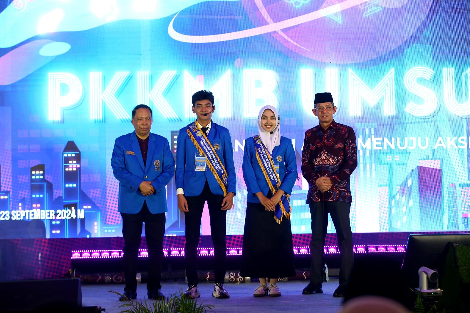 5.023 Mahasiswa Baru UMSU Ikuti PKKMB Kreatif dan Inovatif