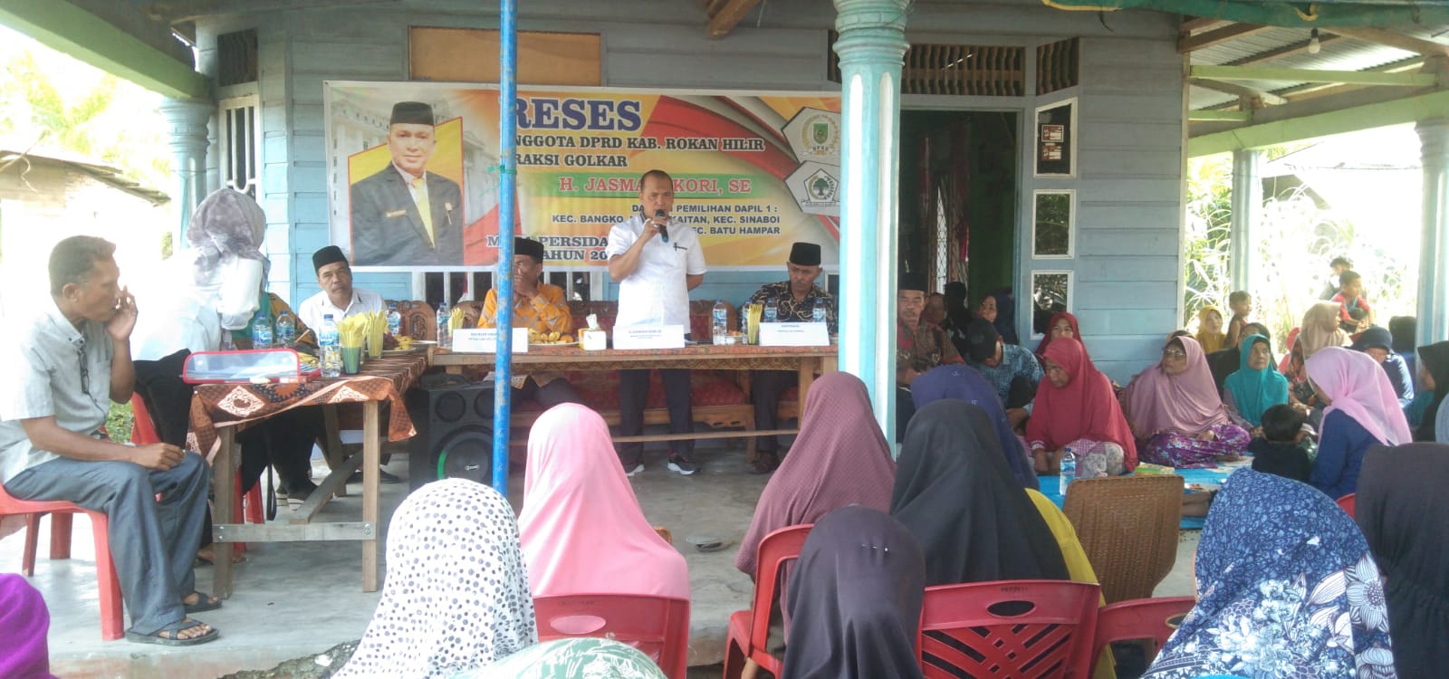 Reses Disungai Nyamuk, Paud Dan Rumah Ibadah Menjadi Prioritas Jasmadi Kori