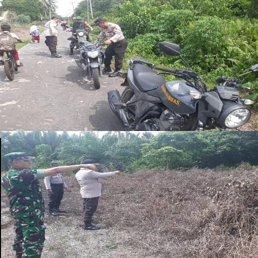 Hotspot Nihil, Polsek Kuala Kampar & Koramil 015 KK Patroli Karhutla