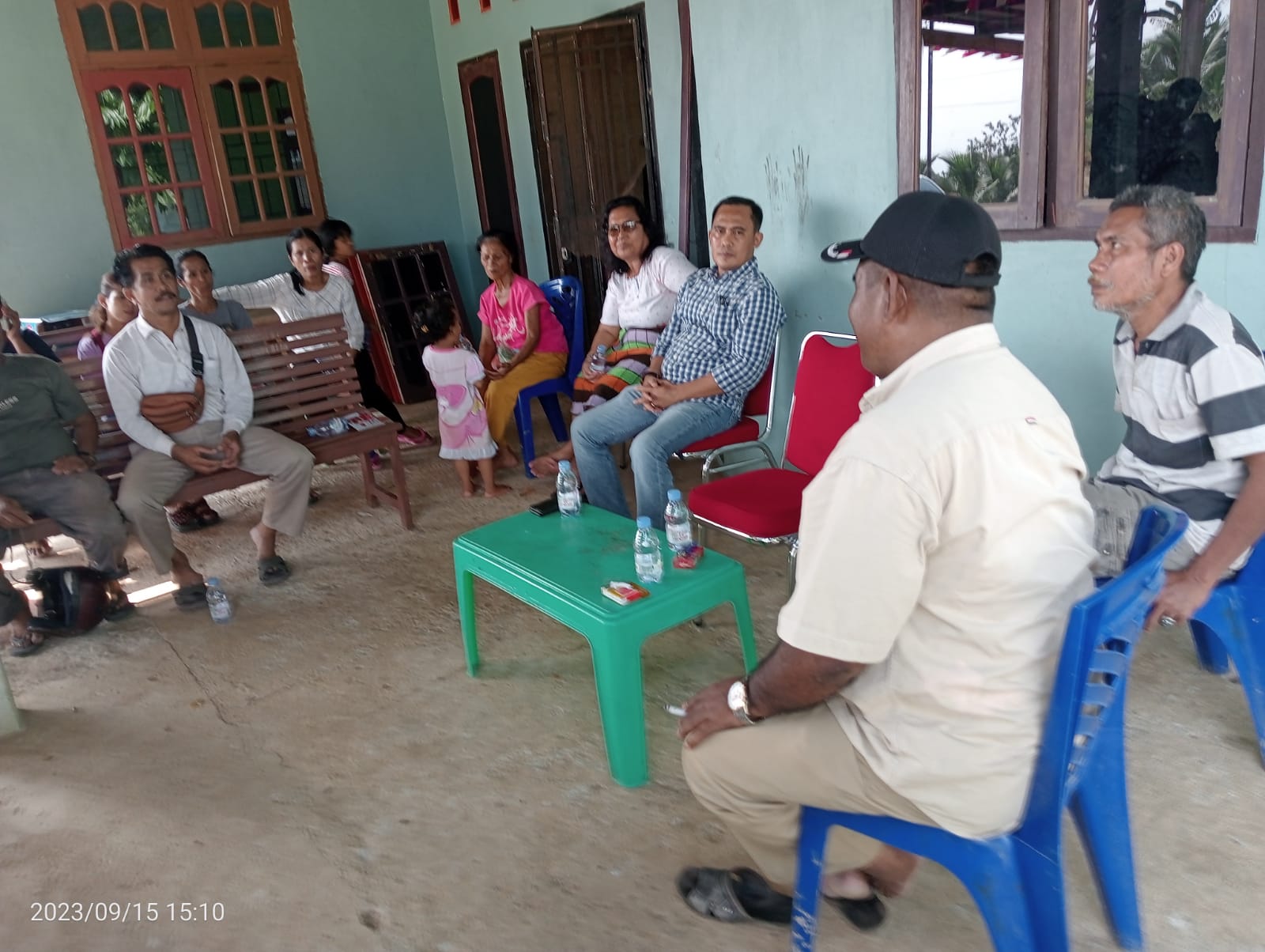 Ketua Fraksi Gerindra DPRD Rohul tampung keluh kesah Masyarakat desa Suka maju