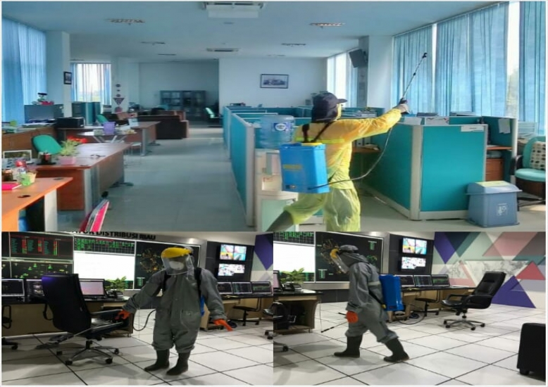 Cegah Penyebaran Covid 19, PLN UIWRKR Lakukan Protokol Ketat