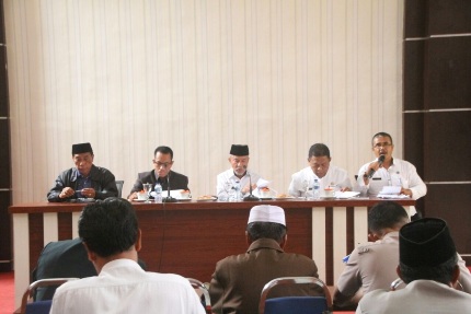 Dihadiri Ketua DPRD Meranti, Wabup Pimpin Rapat Persiapan MTQ Tingkat Provinsi 