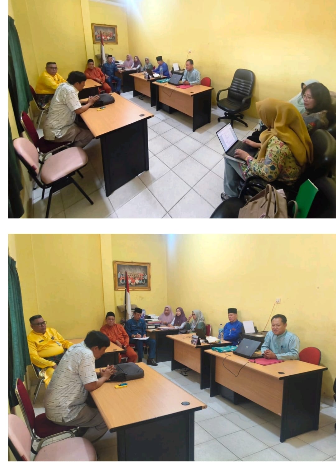 Bahas Persiapan Pembangunan Zona Integritas, Bidang Transmigrasi Disnakertrans Riau Gelar Rapat