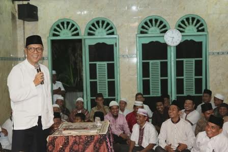 Safari Ramadhan di Masjid Nurul Jannah, Bupati Kampar Ajak Masyarakat Perangi Narkoba