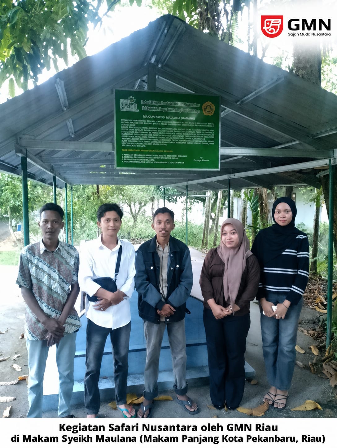 GMN Riau Ziarah Peradaban di Makam Panjang, Hidupkan Semangat Merawat Warisan Leluhur Melayu