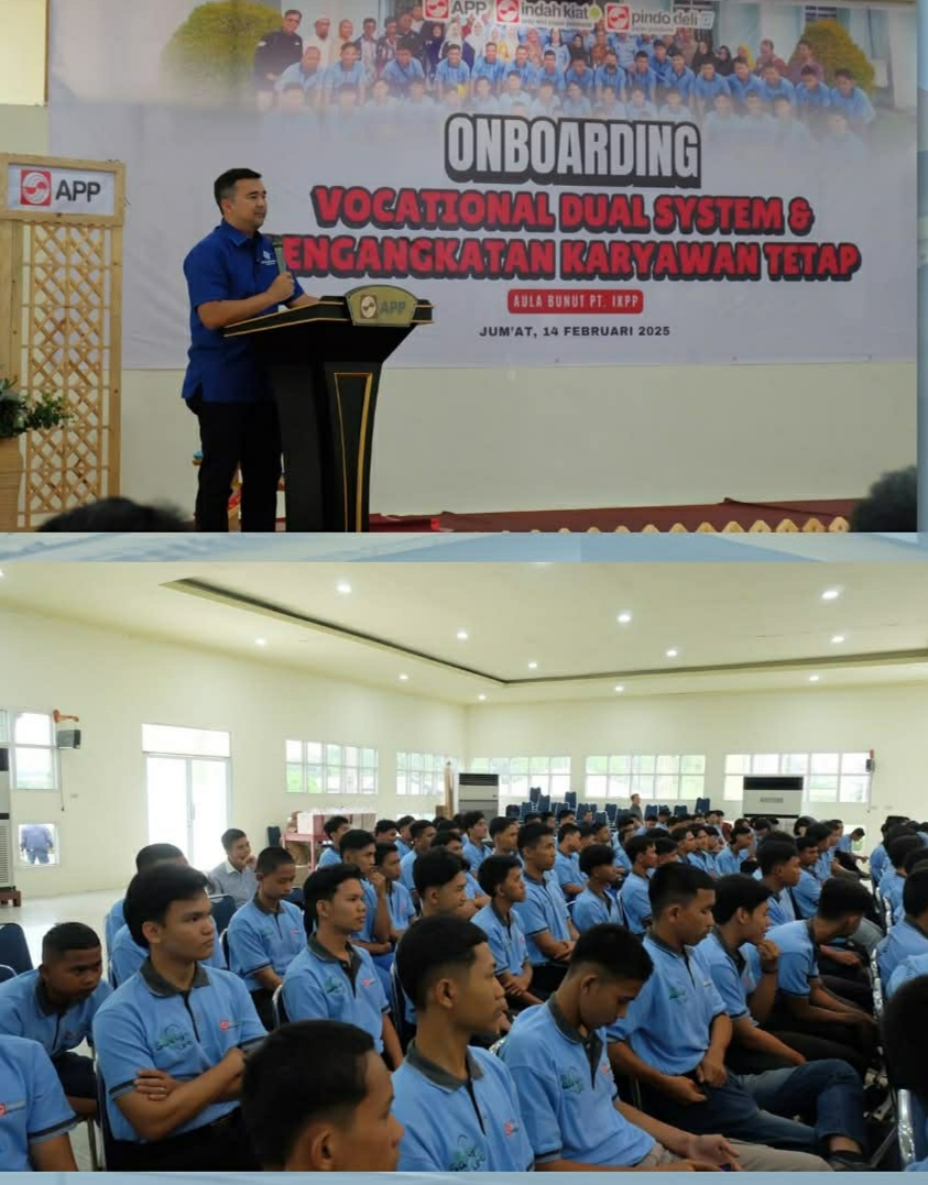 Kadisnakertrans Riau Hadiri Opening Ceremony Vokasi Dual System PT IKPP
