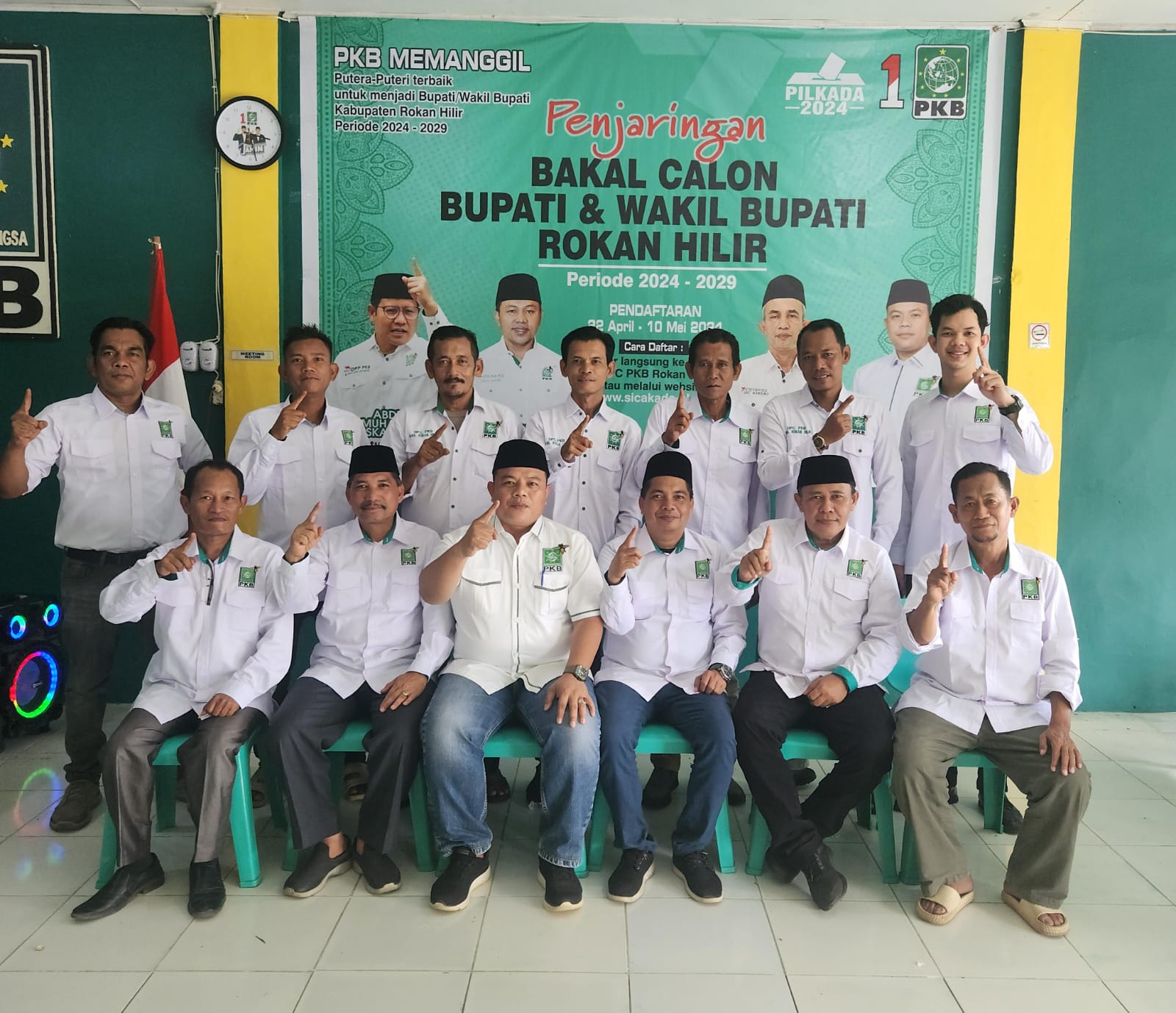 DPC PKB Rohil Adakan Rapat Konsolidasi Penetapan Cakada 2024