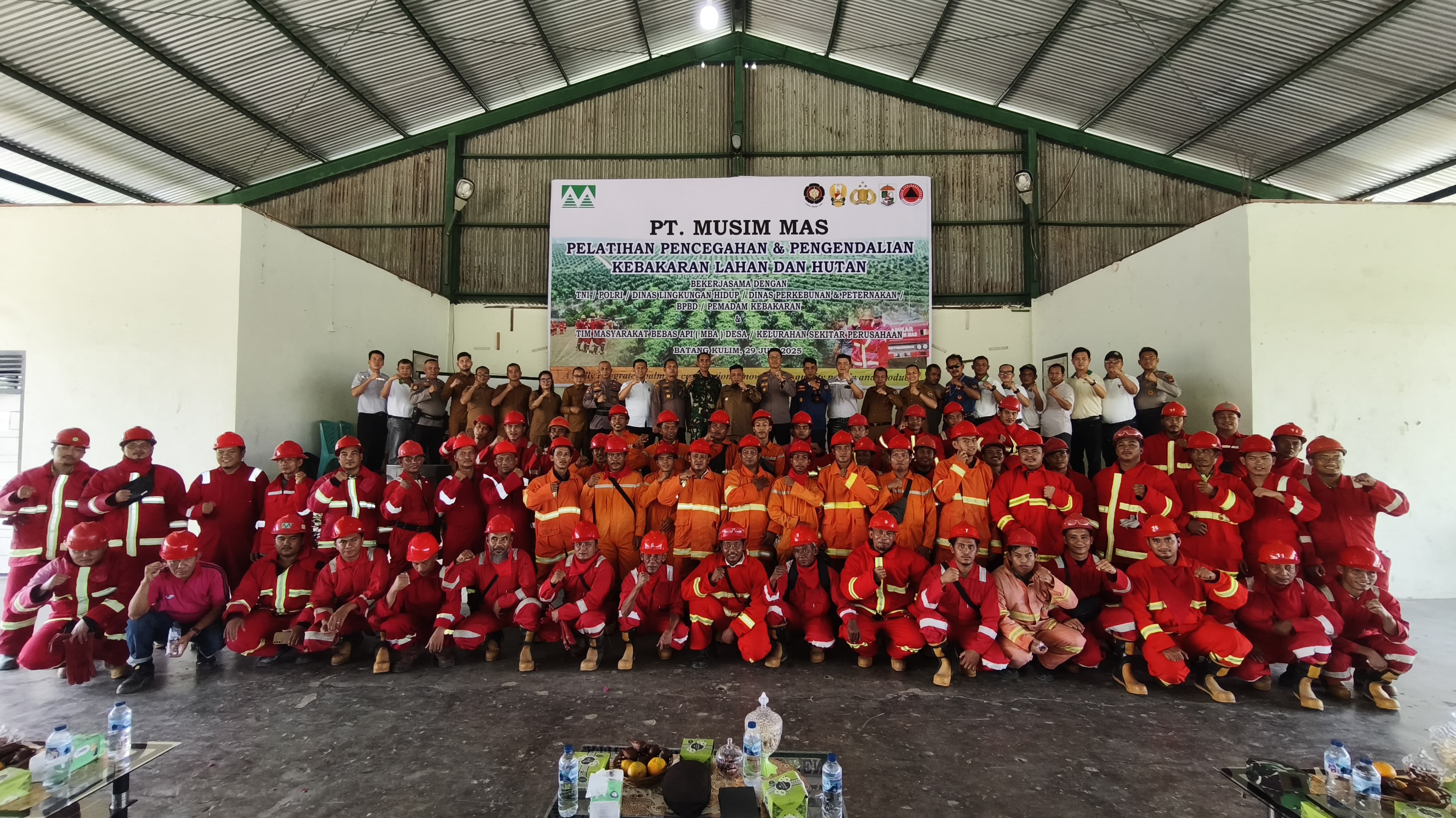 PT Musim Mas Gelar Pelatihan dan Sosialisasi Karhutla, Libatkan Instansi dan Masyarakat di Pelalawan