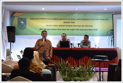 Cegah Penipuan, Dinsos Provinsi Riau gelar Sosialisasi PSDBS