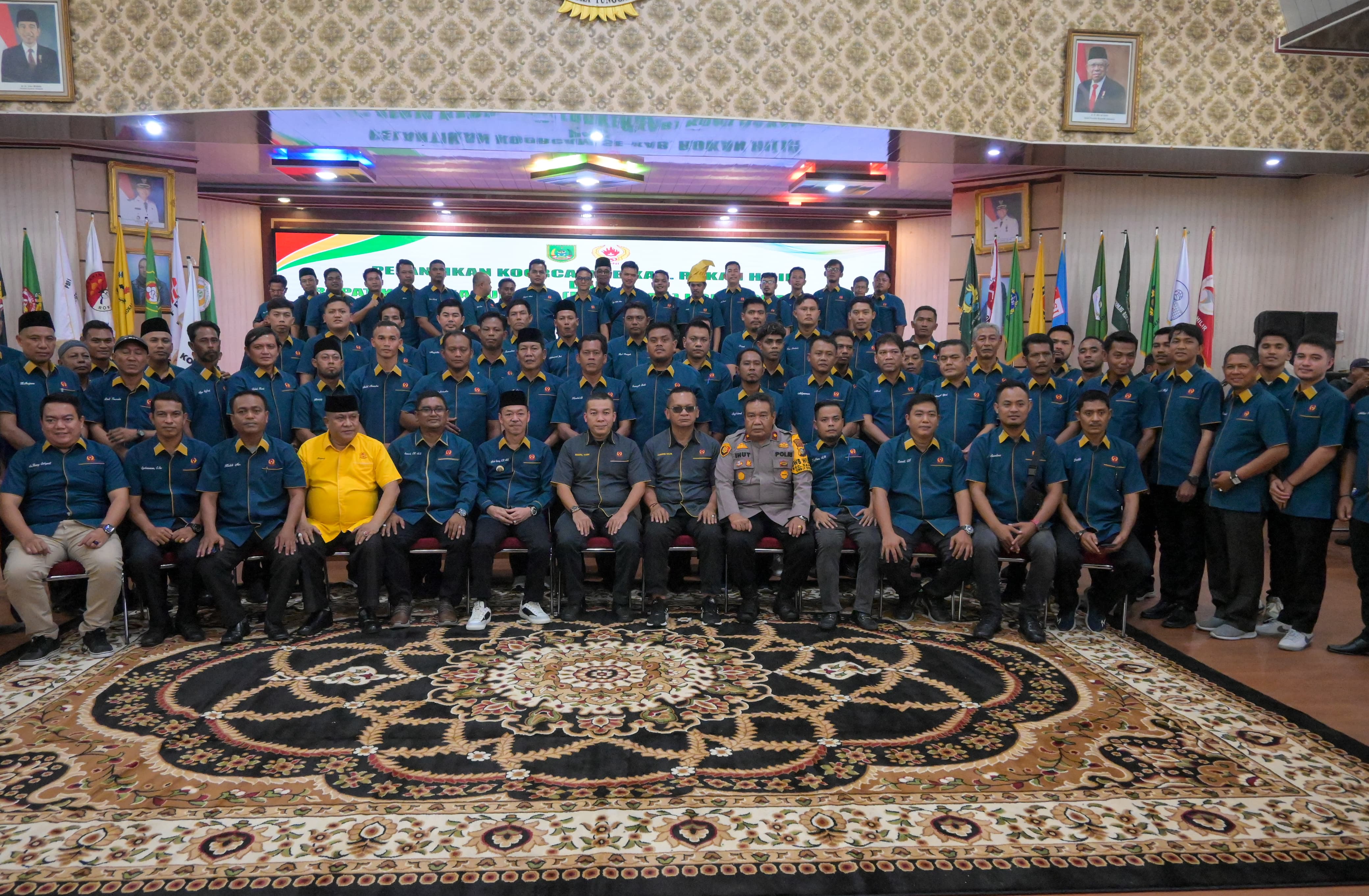 Afrizal Sintong Hadiri Pelantikan Koorcam se-kabupaten Rohil dan Buka Rakerkab Koni Rohil tahun 2024