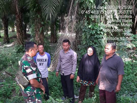 Imbauan Pencegahan Karhutla Oleh TNI Akan Diikuti  Warga Di Komsos