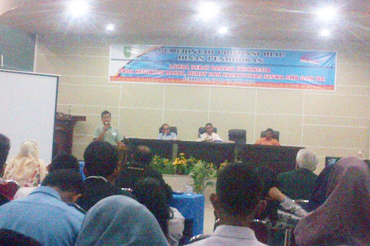 SMA Kampar Wakili Riau Ditingkat Nasional Lomba Debat Bahasa Indonesia