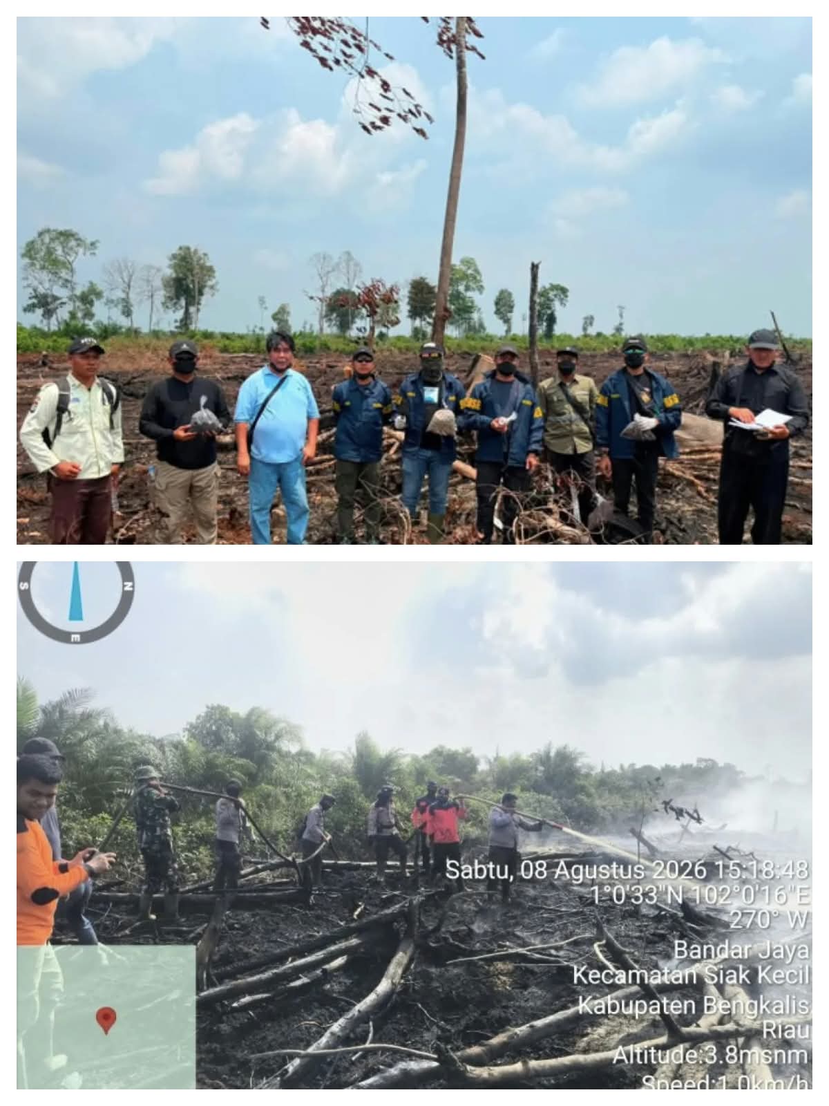 Polda Riau Serius Usut Karhutla di Bengkalis, Lima Ahli Dilibatkan dengan Green Investigation Model