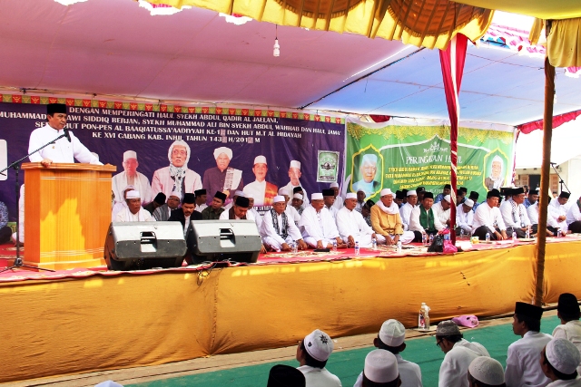 Bupati Wardan Hadiri Haul Syekh Abdul Qadir Al-Jaelani