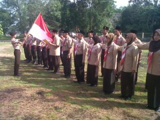 Hari Pramuka ke-53, Kwarcab O404 Bengkalis Gelar Apel