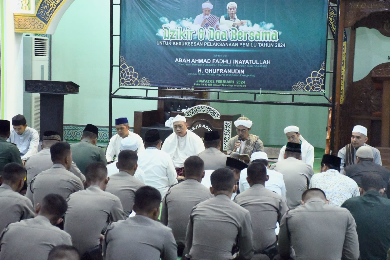 Bupati Kasmarni Apresiasi Kegiatan Dzikir dan Do'a Bersama untuk Kesuksesan Pemilu 2024