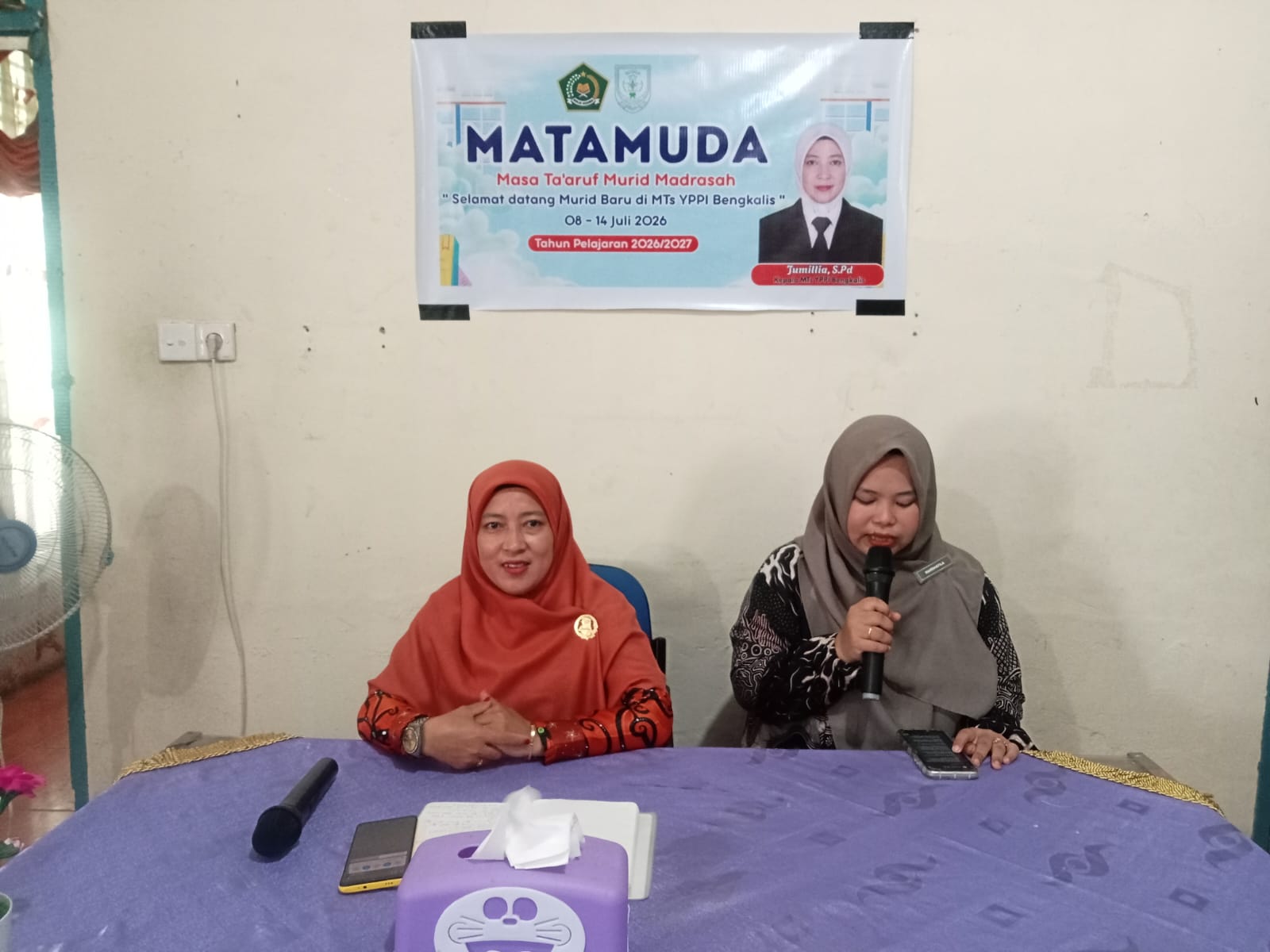 Sambut Murid Baru, MTs YPPI Bengkalis Resmi Buka Kegiatan MATAMUDA Tahun Ajaran 2026/2027