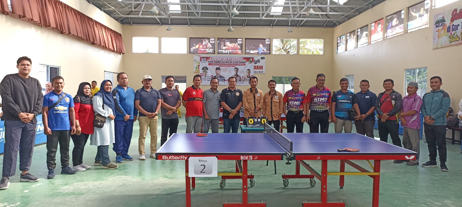 Resmi di Buka, Turnamen Perdana Tenis Meja FJP untuk Mencari Bibit Unggul