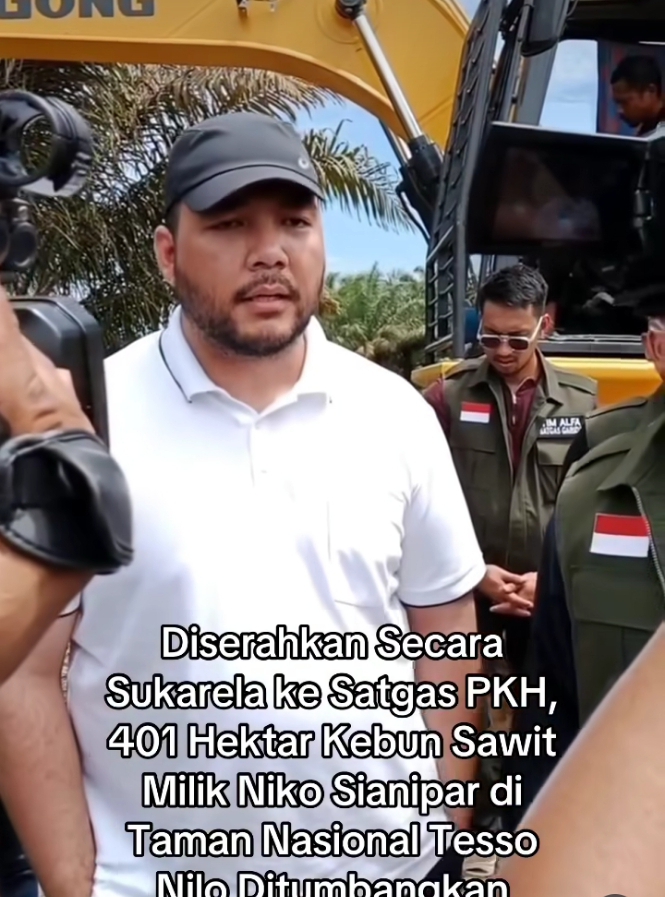 NS Serahkan Lahan 401 Ha di TNTN