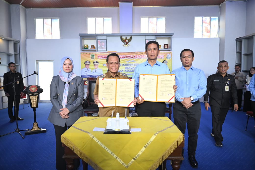 Ketua DPRD Rohil Berikan Apresiasi atas Penandatanganan MoU Antara Kejari dan Pemkab