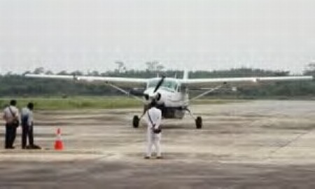 Pekatnya Kabut Asap, Penerbangan Perintis PKU-Pasir Pengaraian Terhenti