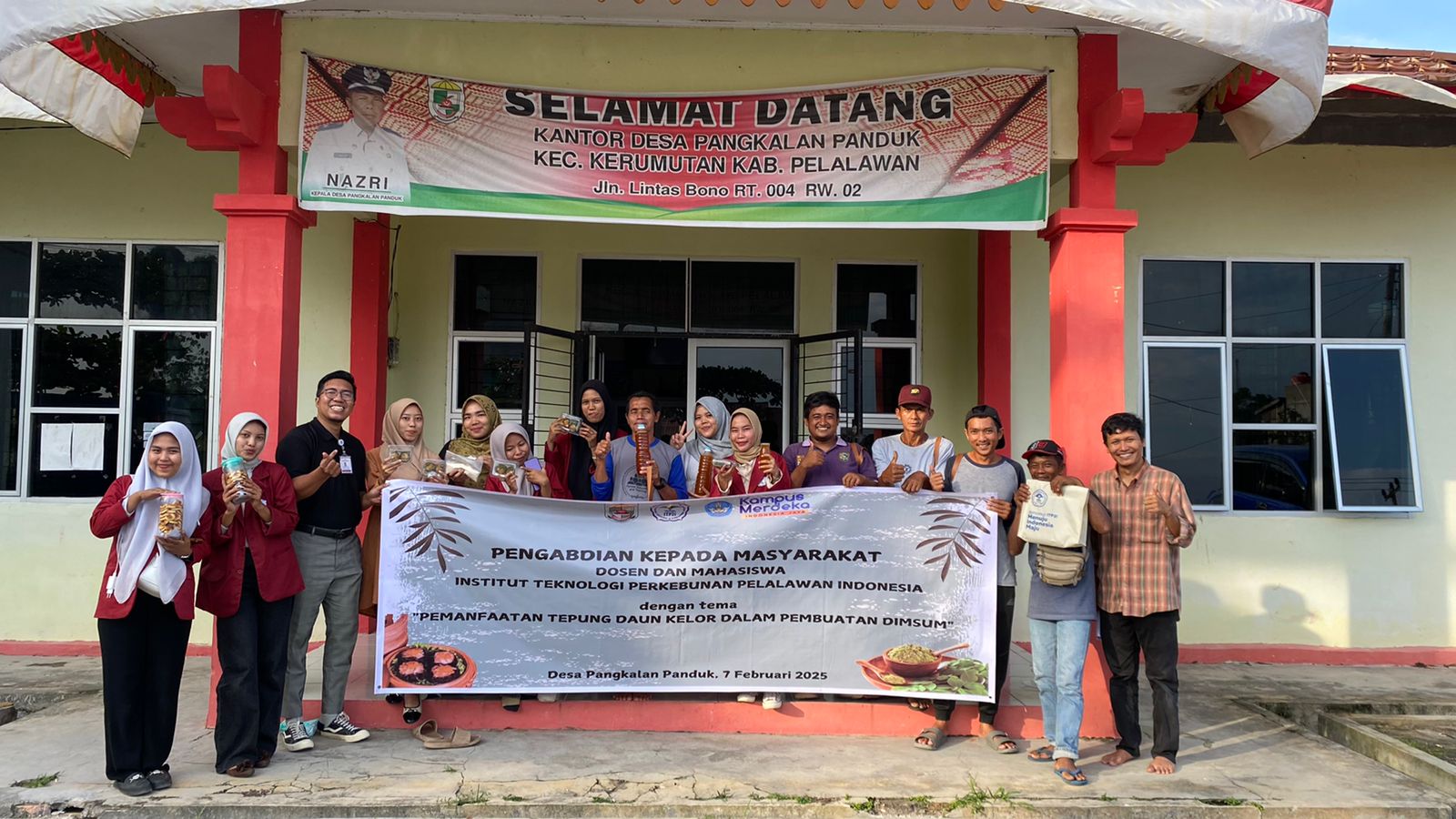 ITP2I Sosialisasikan Pemanfaatan Tepung Daun Kelor sebagai Olahan Pangan Sehat di Pangkalan Panduk