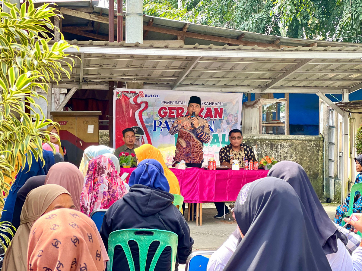 Beginilah Antusiasme Warga Limbungan Timur Ikuti Gerakan Pasar Murah