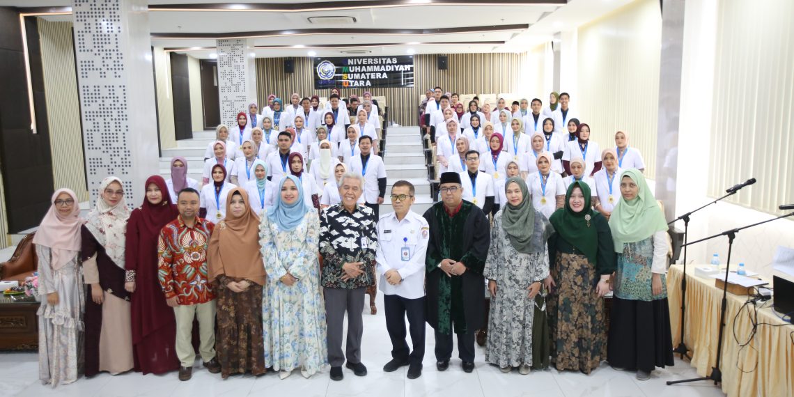 56 Dokter FK UMSU Angkatan 37 Diyudisium, Berikut Pesan Dekan