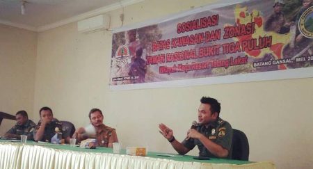 Balai TNBT Selesaikan Sosialisasi Batas dan Zonasi Kawasan