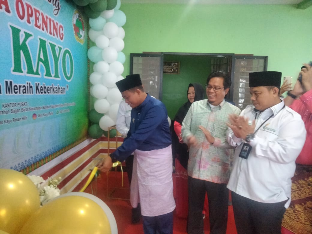 Wabup Sulaiman Resmikan Koperasi BMT KAYO