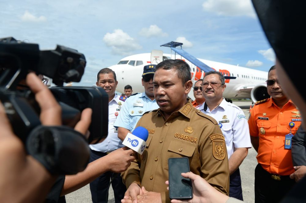 Alhamdulillah Tanpa Transite,  Umroh Bandara  SSK II Pekanbaru - Jeddah