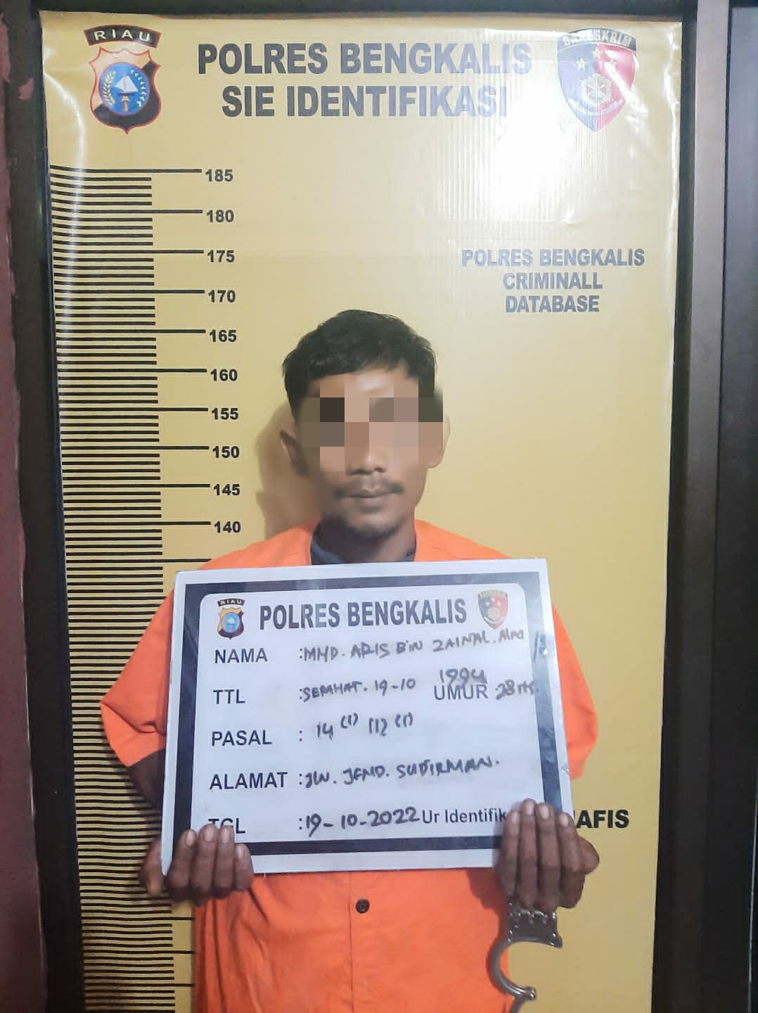 Seorang Nelayan di Duga  Simpan Sabu di Rumahnya Digrebek Polisi