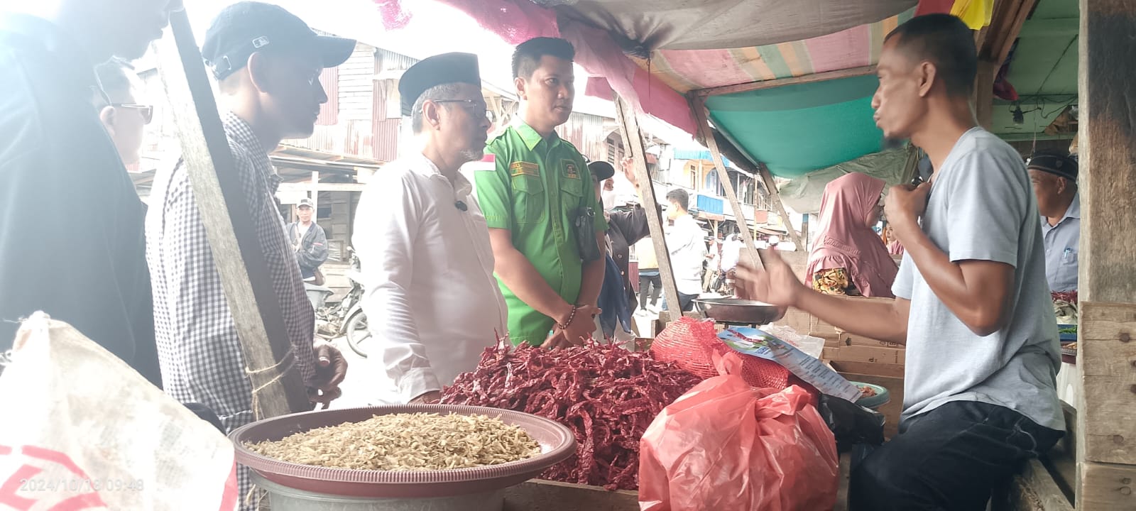 Paslon Bermanfaat Siap Jadikan Pasar Sandang Pangan Sebagai Penggerak Ekonomi