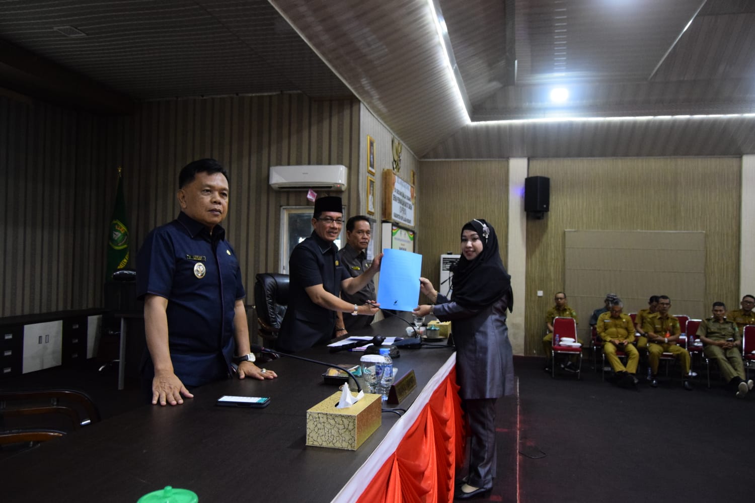 Fraksi-Fraksi DPRD Kepulauan Meranti Sampaikan Pandum Terhadap Penyampaian Ranperda Pemda