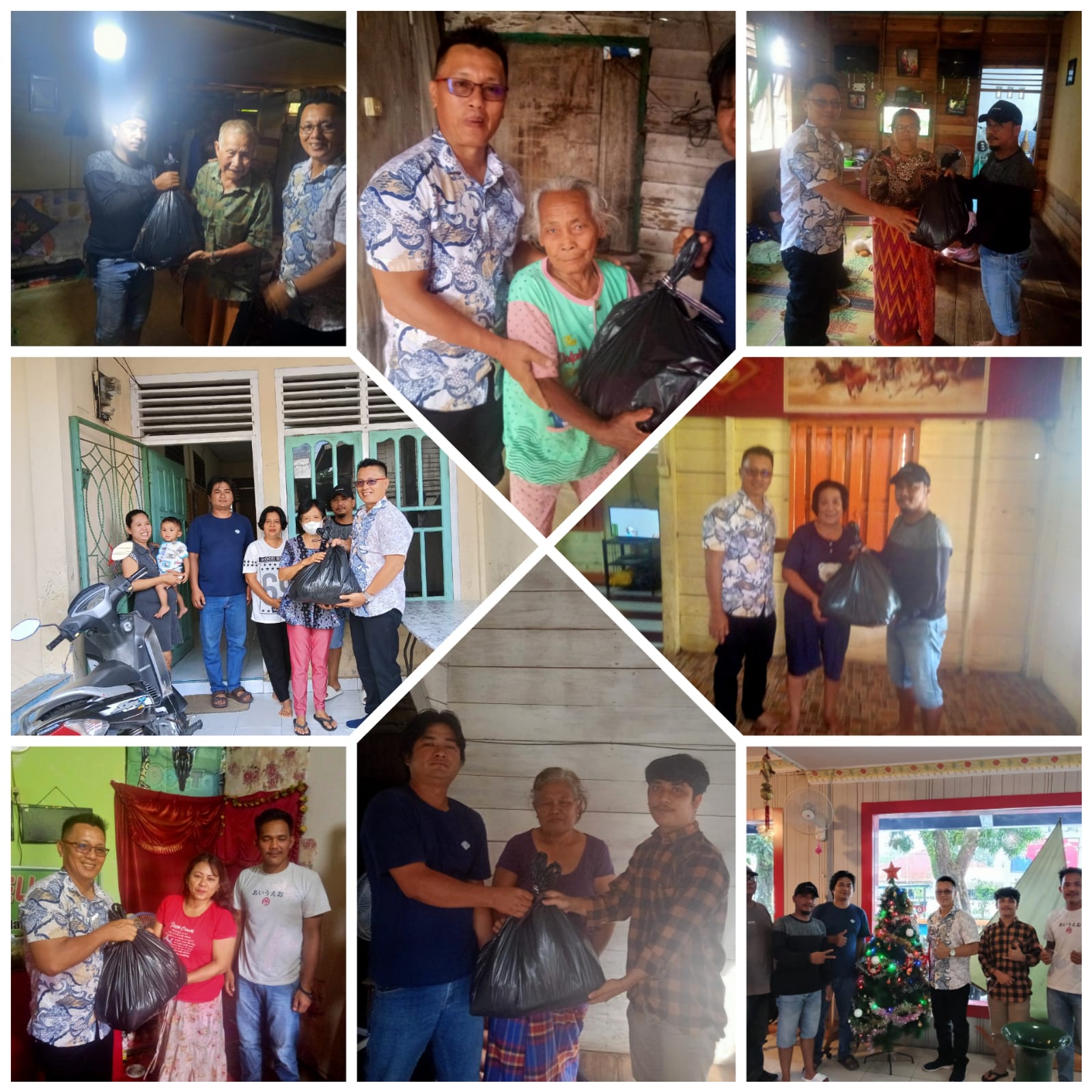 Berbagi Bingkisan Natal, Komunitas Umat Kristen di Bengkalis